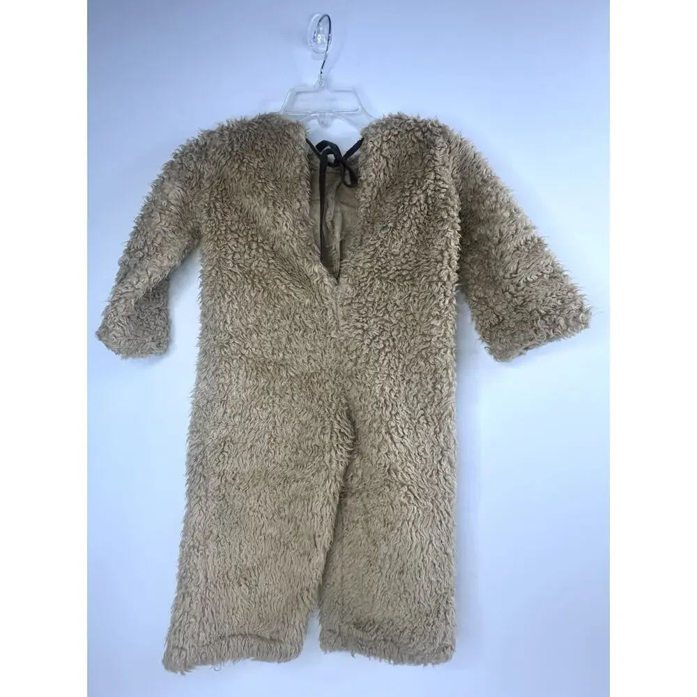 Charades Costume Teddy Bear Toddler Unisex Halloween Made In USA Kidcore Cozy